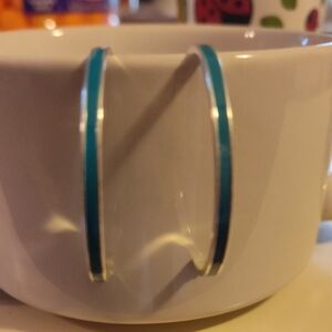 Elegant Blue Hoop Earrings